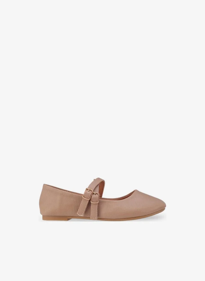 Flora Bella By Shoexpress Flora Bella Girls Textured Mary Jane Shoes