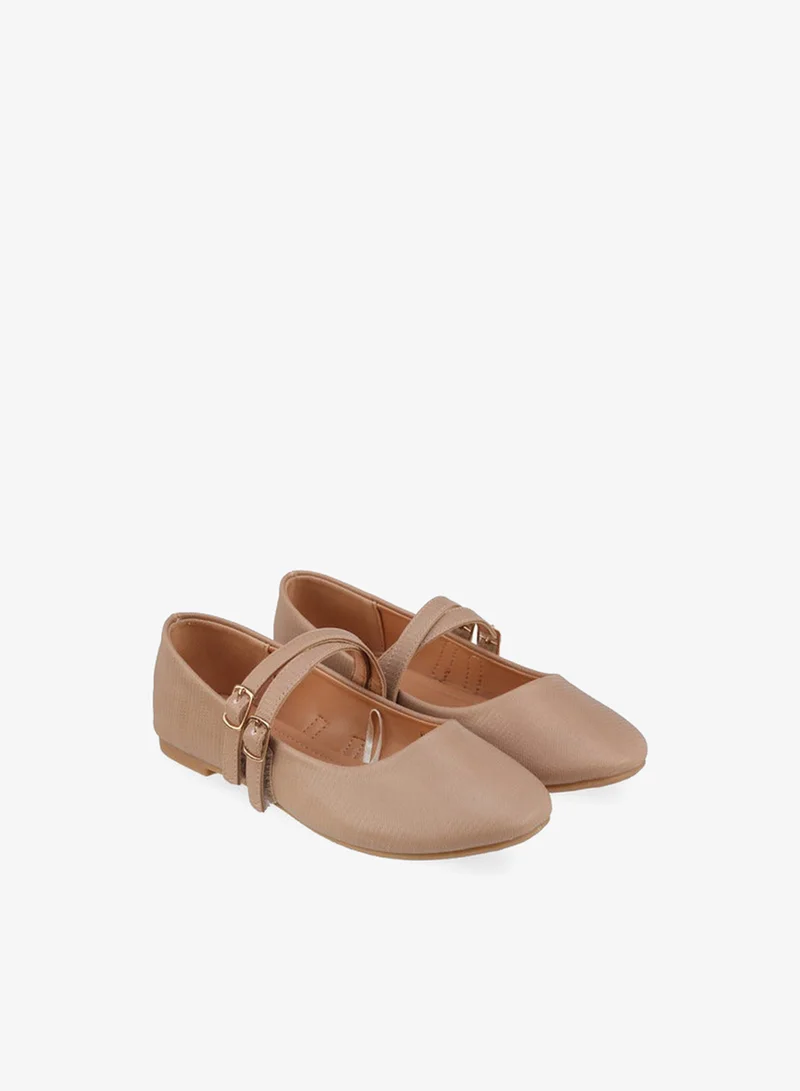 Flora Bella By Shoexpress Flora Bella Girls Textured Mary Jane Shoes