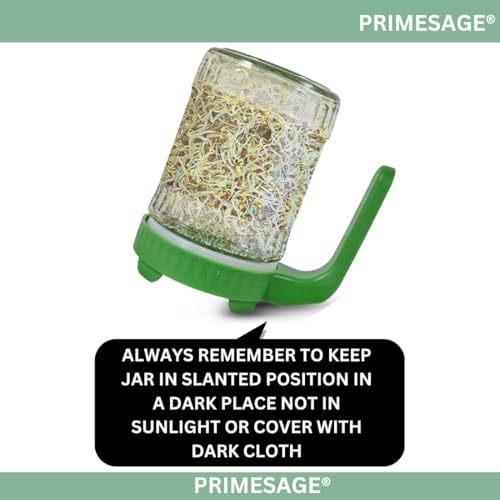 PRIMESAGE® Sprout Maker Sprout Jar Sprouts Maker Sprouts Maker Jar Sprout Maker Jar Sprouting | 700 ML - Image 5