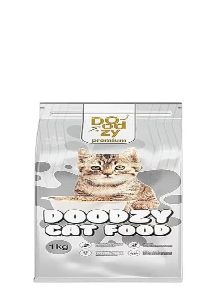 Doodzy Premium Dry Food For Cat 1kg - Image 4
