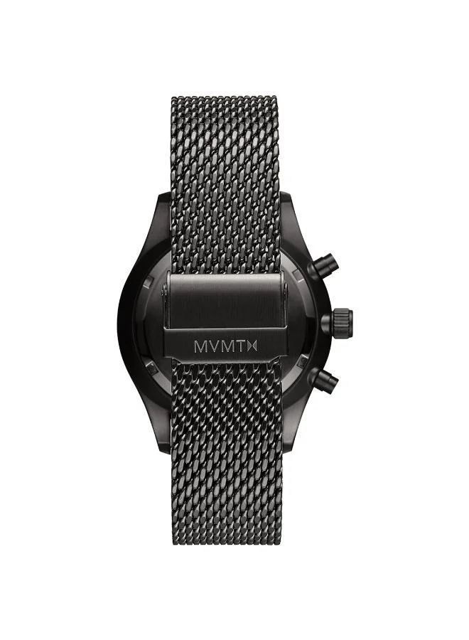Mvmt Men's Multifunction Watch, Green Dial, Gunmetal Stainless Steel Strap