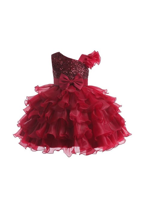 New Girls' Puffy Dress Birthday Dress Dress