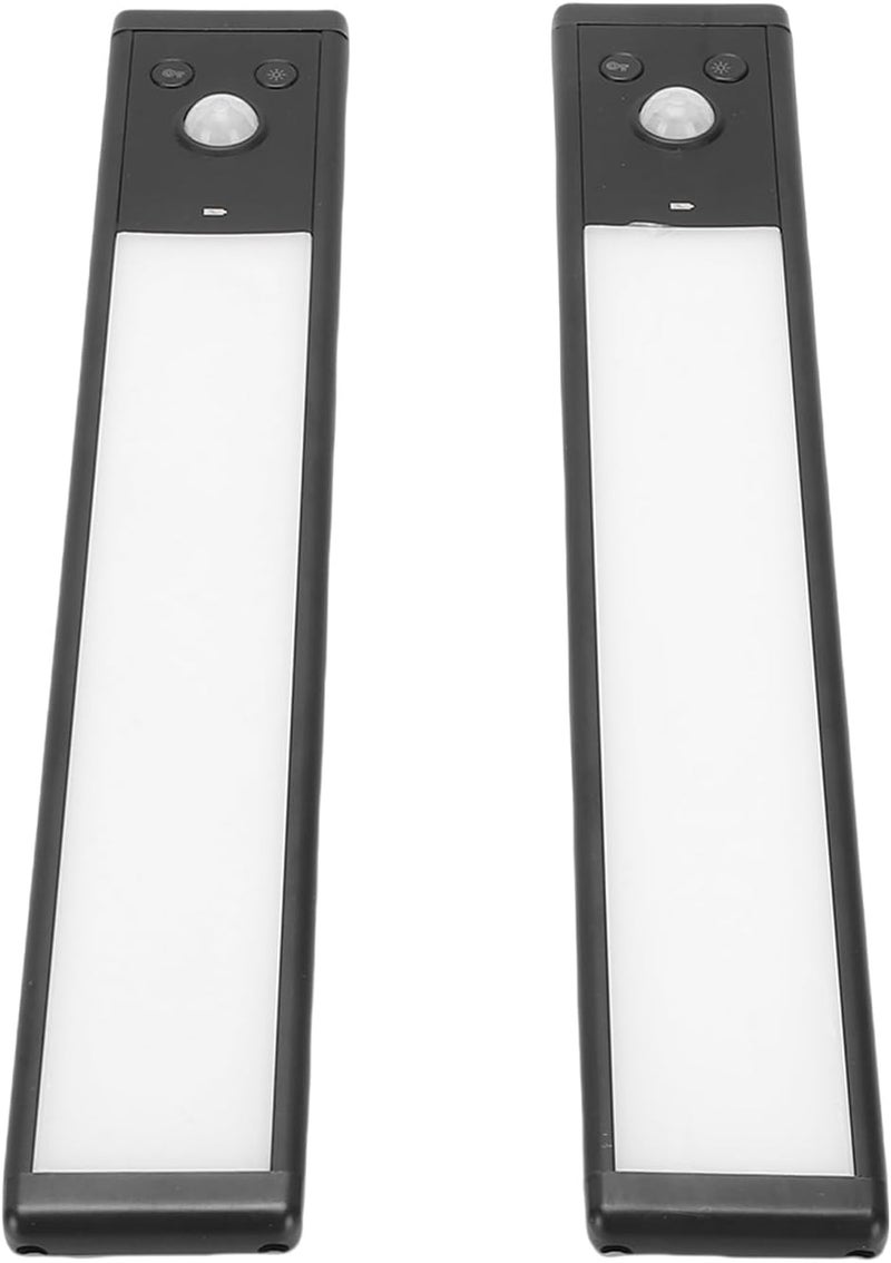 2 Pack Under Cabinet Lights, Rechargeable Motion Sensor Light, Dimmable Magnetic Closet Light with 3000mAh Battery, 3 Color Temps & USB Charging, Ideal for Closet, Stairs & Indoor - Image 3