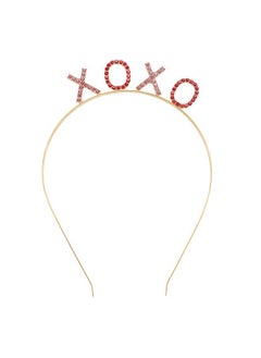 Valentine'S Day Headbands Rhinestone Xoxo Headband Glitter Xo Hair Hoop For Valentine'S Day Wedding Engagement Hair Accessories - pzsku/Z26706956BD782D60A20DZ/45/_/1718645255/62b99ba1-4b59-475b-826d-5561307811f5