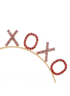 Valentine'S Day Headbands Rhinestone Xoxo Headband Glitter Xo Hair Hoop For Valentine'S Day Wedding Engagement Hair Accessories - pzsku/Z26706956BD782D60A20DZ/45/_/1718645257/d8570d17-8009-4b65-be40-a73b4640469a