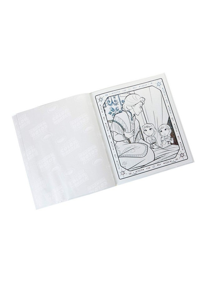 Crayola مجموعة ألوان كرايولا فروزن 2 بتأثيرات اللمعان، تلوين بدون فوضى، هدية للأطفال، 3، 4، 5، 6 - Image 4