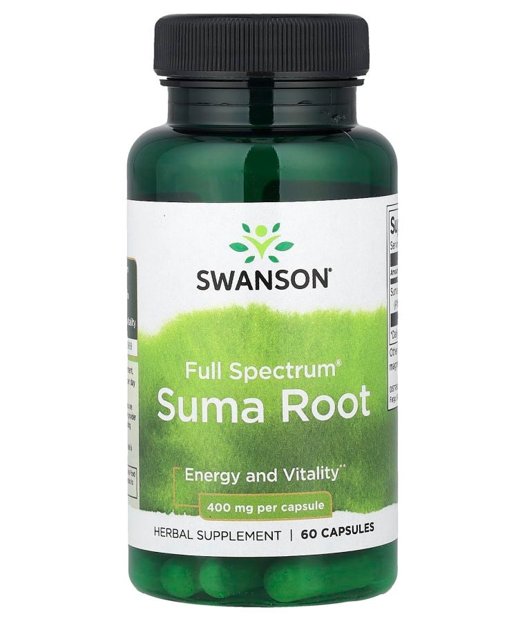 SWANSON Full Spectrum® Suma Root 400 mg 60 Capsules