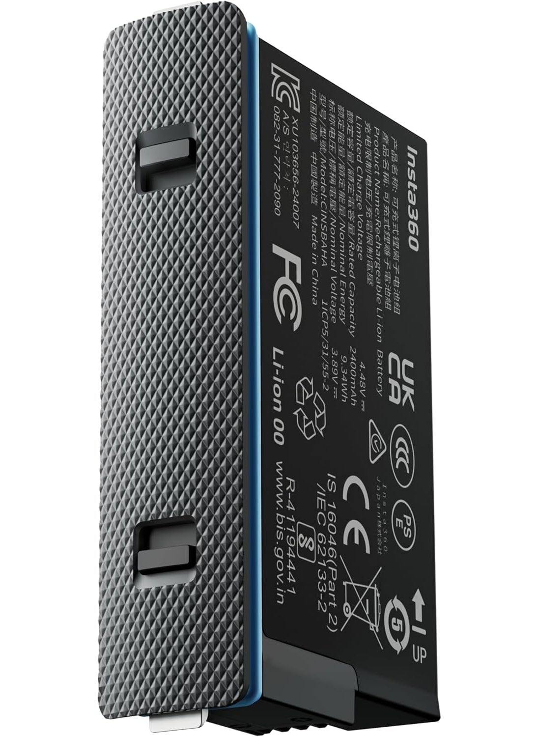 Insta360 - Insta360 X5 Battery2400mAh 2 Batteries High Capacity Fast ChargeOnly Compatiable for X5 Camera - Image 1