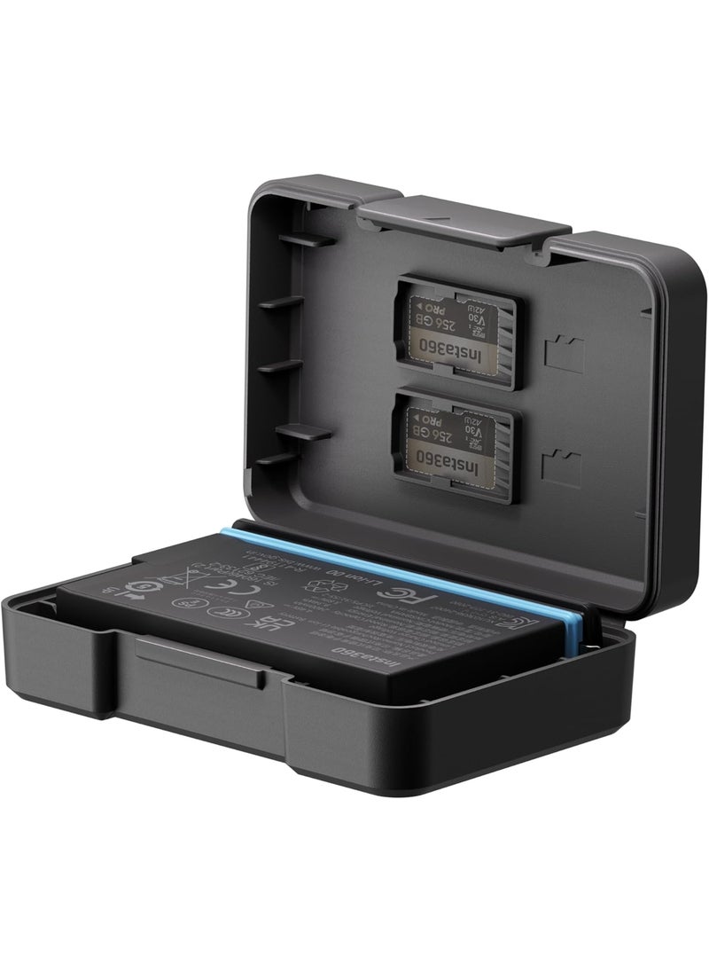 Insta360 - Insta360 X5 Battery2400mAh 2 Batteries High Capacity Fast ChargeOnly Compatiable for X5 Camera - Image 1