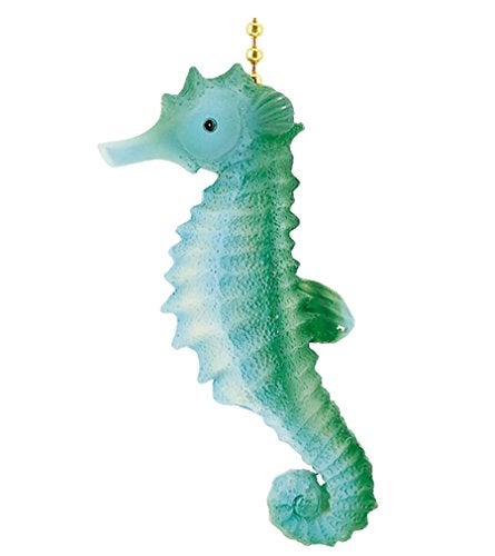 Tiki Tropical Ocean SeaHorse Ceiling Fan Light Pull