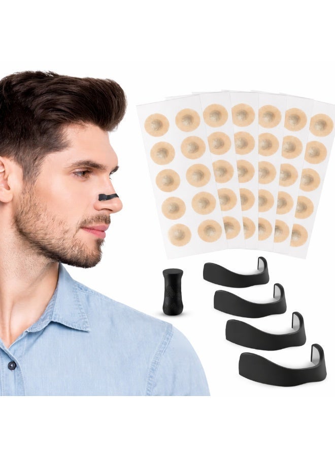 Magnetic Nasal Strip Kit for Breathing & Sleep – Anti-Snoring Nose Strips to Improve Airflow, Reduce Snoring, Relieve Nasal Congestion & Enhance Sleep Quality - Image 1