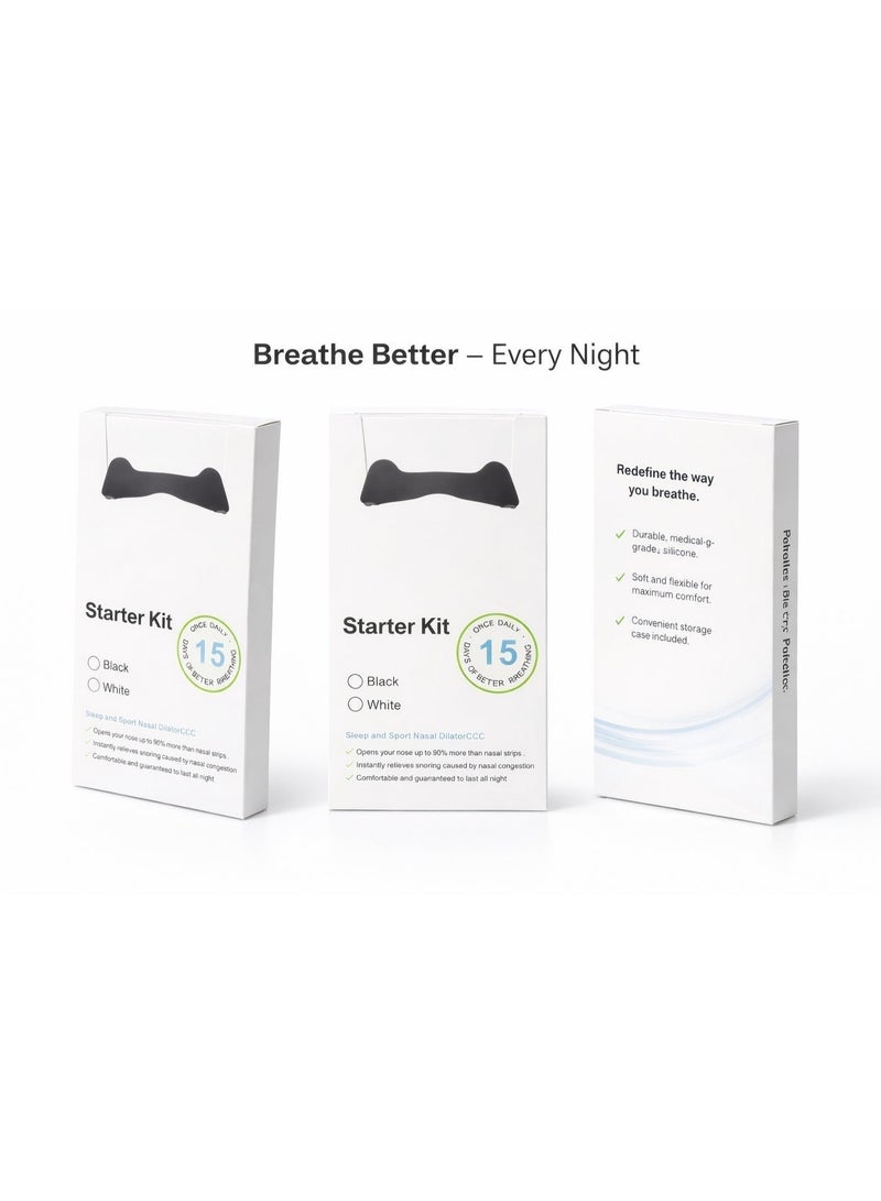 Magnetic Nasal Strip Kit for Breathing & Sleep – Anti-Snoring Nose Strips to Improve Airflow, Reduce Snoring, Relieve Nasal Congestion & Enhance Sleep Quality - Image 3