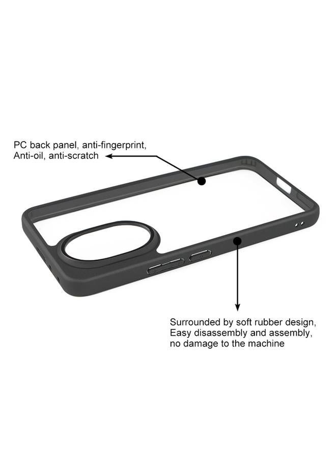 زبون جراب لهاتف Honor 200 مصنوع من مادة TPU غير لامعة + جراب شفاف من مادة الكمبيوتر الشخصي - Image 4