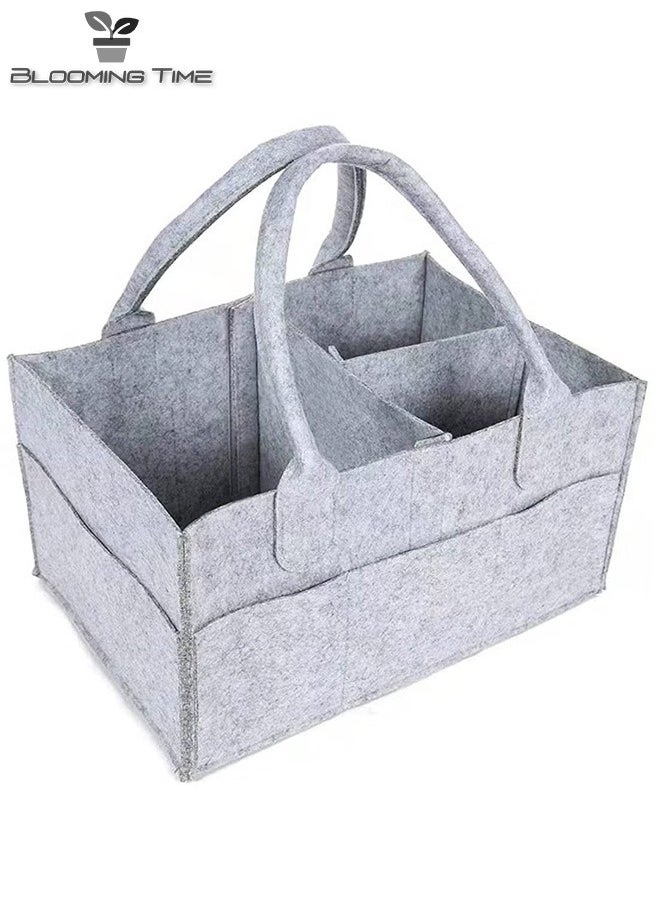 BLOOMING TIME Baby Diaper Storage Bag Partition Storage Large Capacity  - Image 5