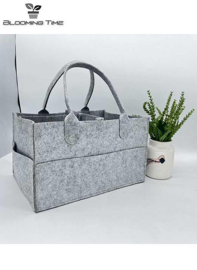 BLOOMING TIME Baby Diaper Storage Bag Partition Storage Large Capacity  - Image 1