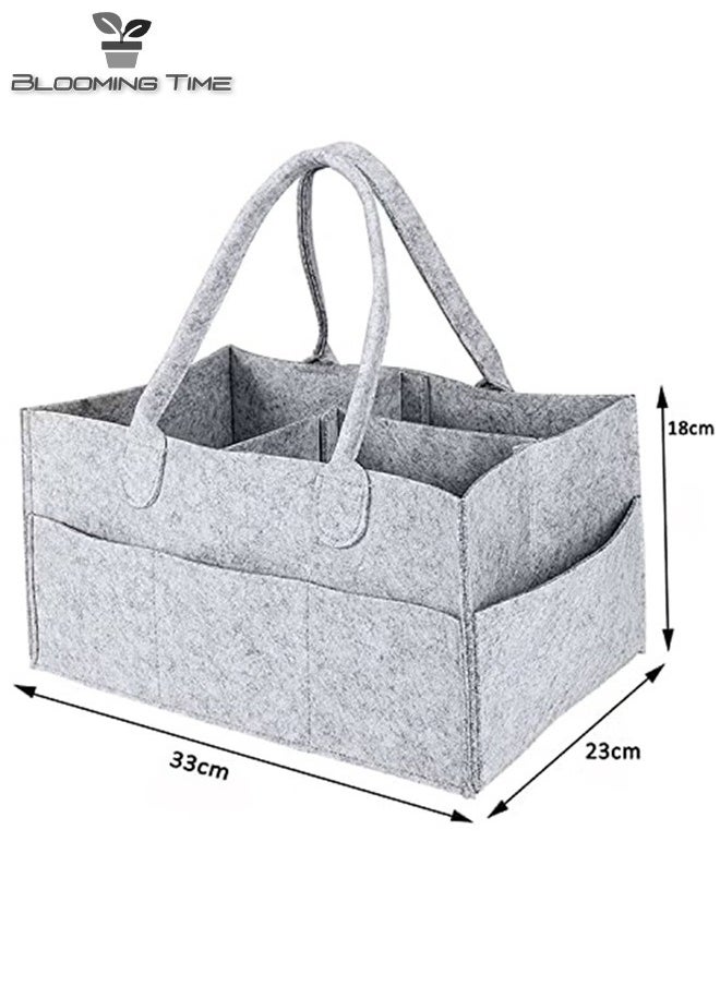 BLOOMING TIME Baby Diaper Storage Bag Partition Storage Large Capacity  - Image 2