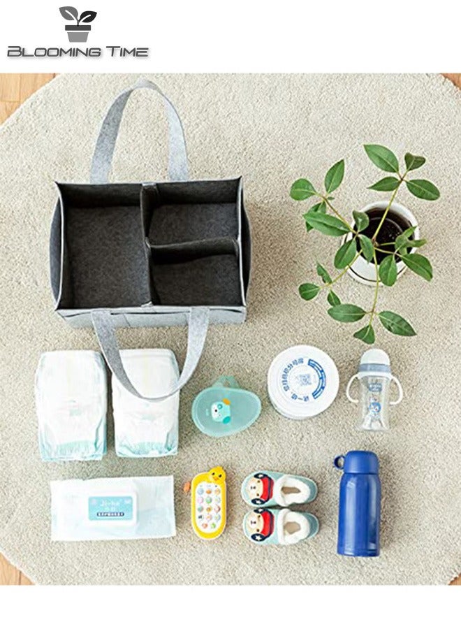 Baby Diaper Storage Bag Partition Storage Large Capacity