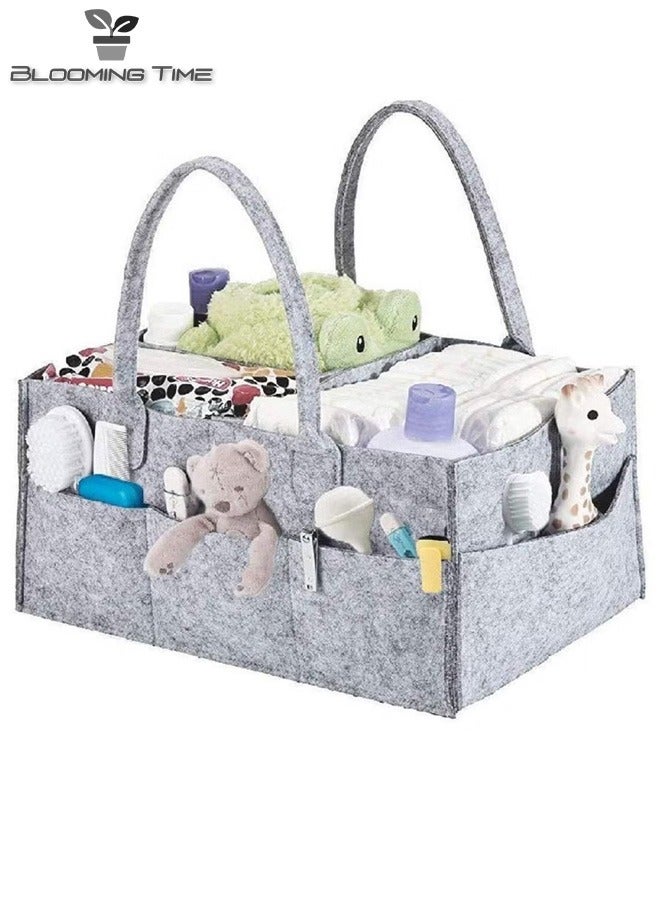 Baby Diaper Storage Bag Partition Storage Large Capacity