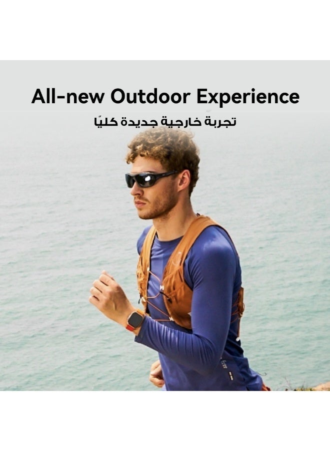 هواوي WATCH FIT 5 Smart Watch, 43mm FullView Display, iOS & Android, upto 10 Days Battery Life, Sleep & Health Monitor, Heart Rate Monitor, SpO2, GPS,Mini Work-out, Silver with Free 3 Male Replacement Strap silver - Image 5