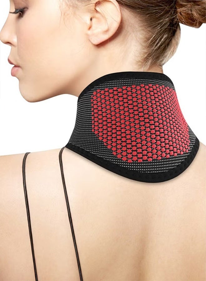 Happy D Self-Heating Neck Support Brace for Pain Relief and Relaxation - Image 4