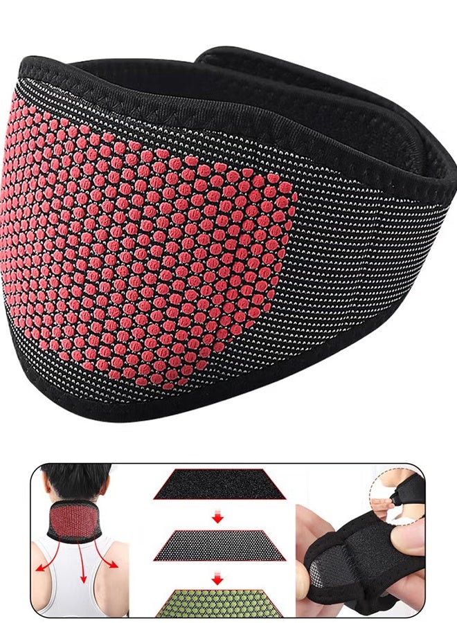 Happy D Self-Heating Neck Support Brace for Pain Relief and Relaxation - Image 1