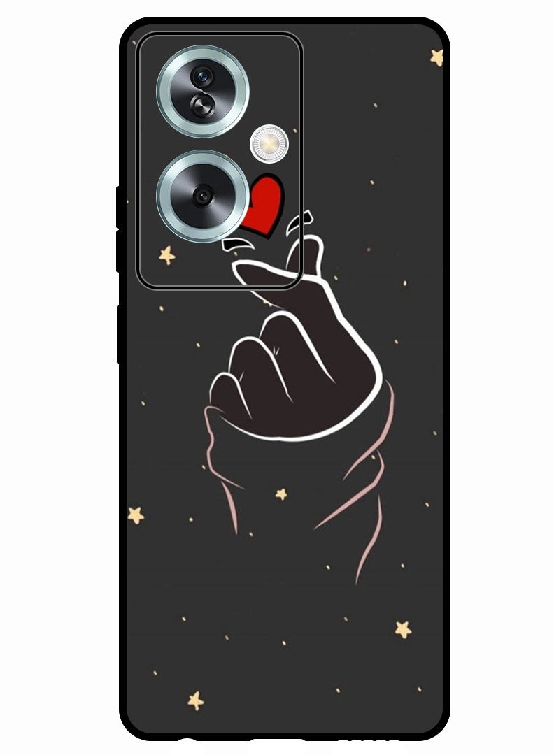 Theodor Protective Case Anti Scratch Shock Proof Bumper Cover For Oppo A79 5G Snap Love - Image 1