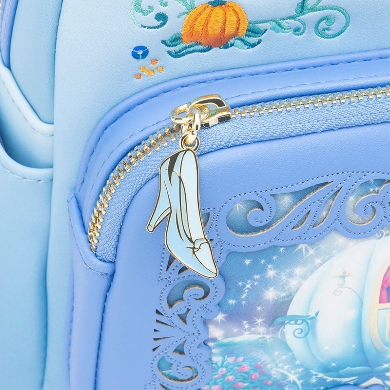 Loungefly Disney Princess Dreams Series Cinderella Womens Backpack - Image 5