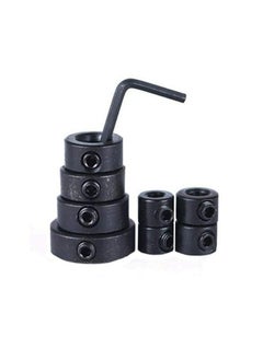Generic 1Set Countersink Drill Bit Set Adjustable Depth Stop Collar Woodworking Drilling  - Image 1