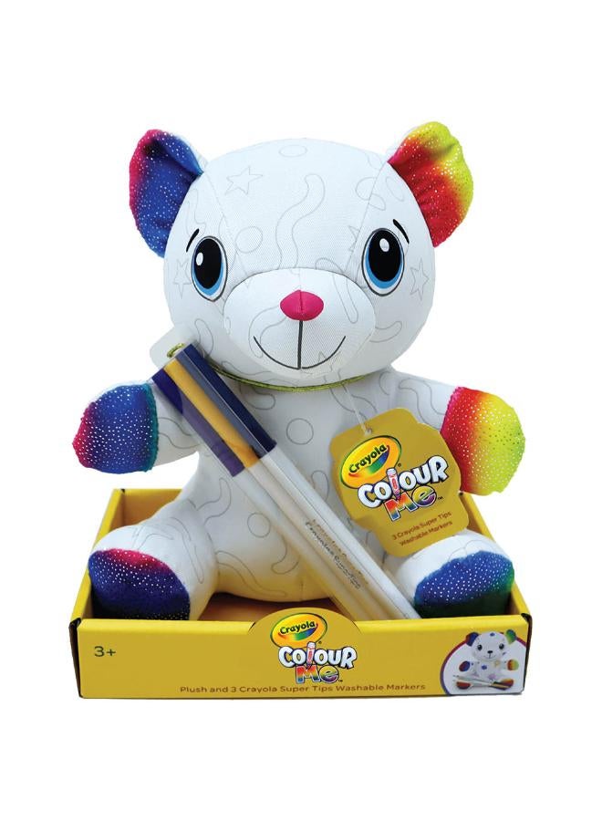 Crayola Colour Me Plush Bear