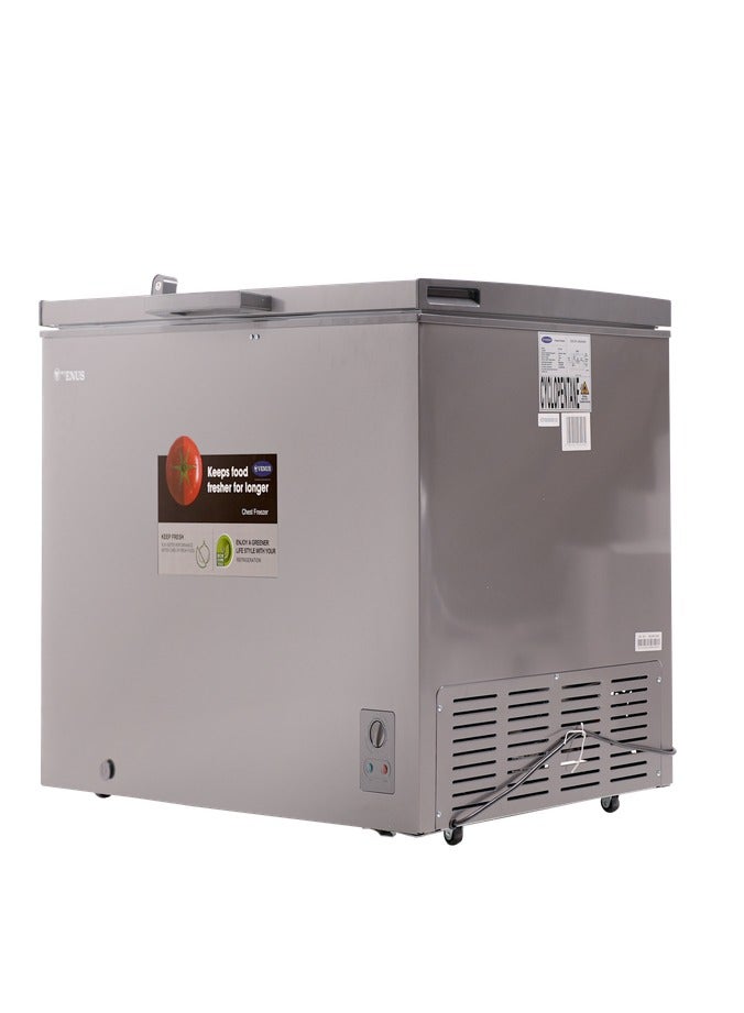Venus Chest Freezer 350L Silver VCF350 - Image 3