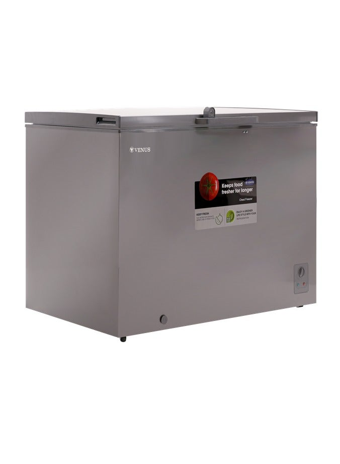 Venus Chest Freezer 350L Silver VCF350 - Image 2