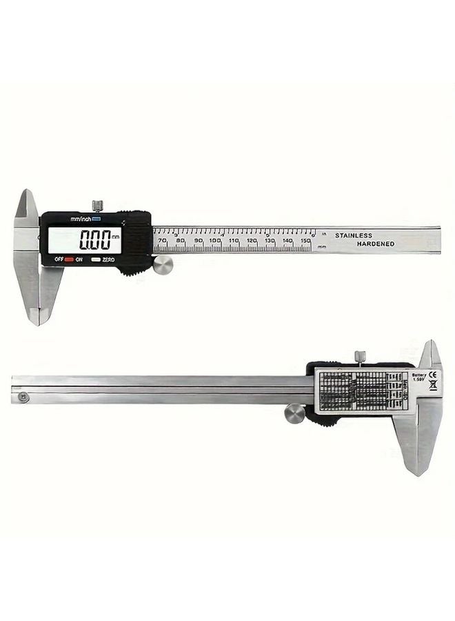 1pc 304 Stainless Steel Digital Caliper 0 150mm Electronic Vernier Depth Measuring Tool - Image 4