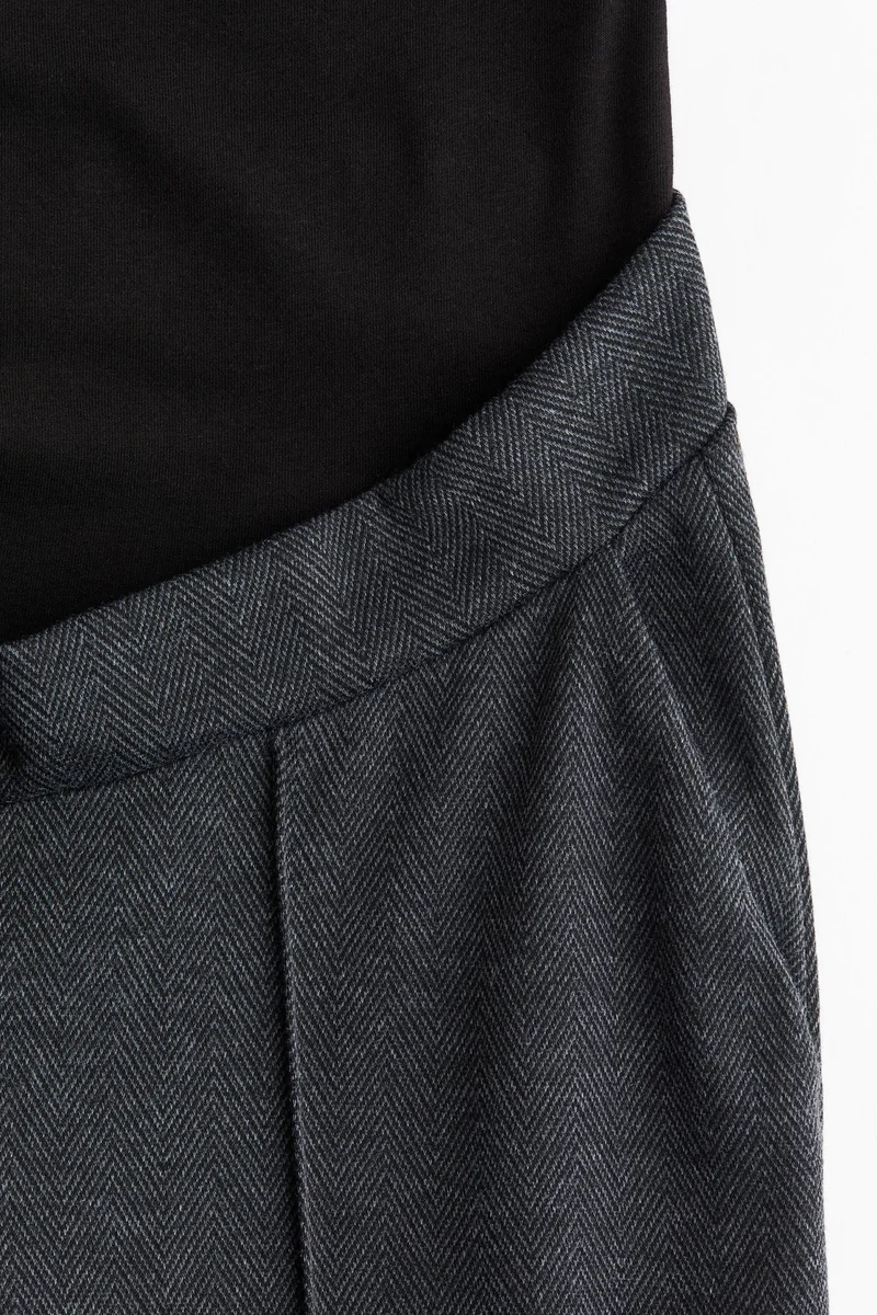 H&M MAMA Crease-front trousers