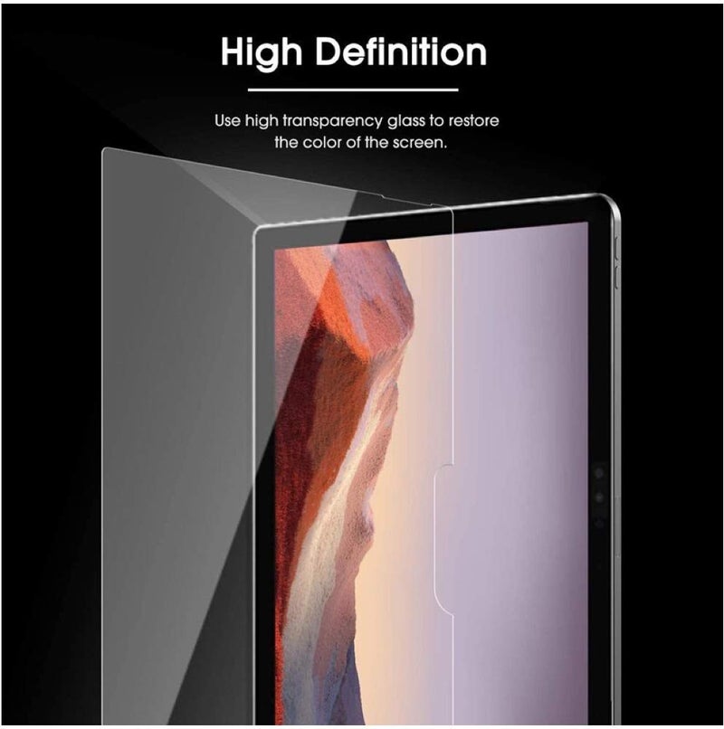 PROTECTERR 9H Unbreakable Screen Protector Compatible with MOTO TAB G20 (8 INCH) Tablet with Full Screen Coverage With Installation Kit [Transparent] - Image 3