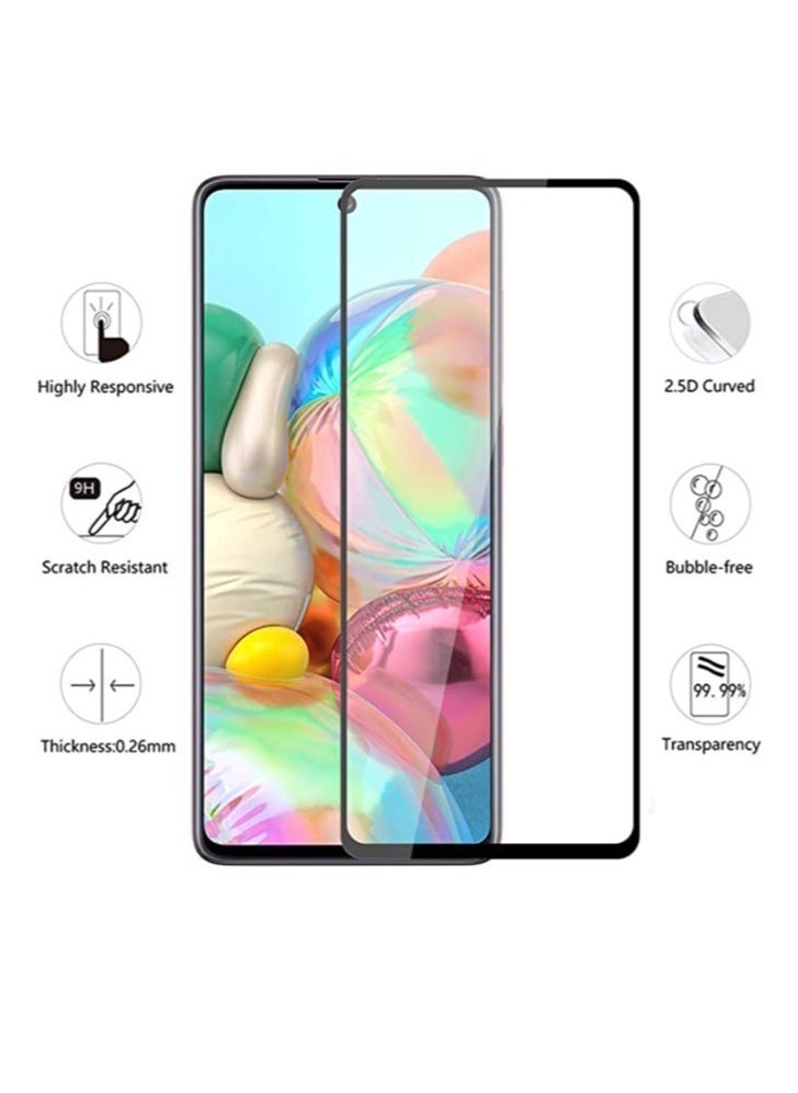 Raxoom Samsung Galaxy A53 5G / A52s / A52 / A51 / S20 FE / M31s Screen Protector Tempered Glass Full Glue Edge-to-Edge Protector - Image 3