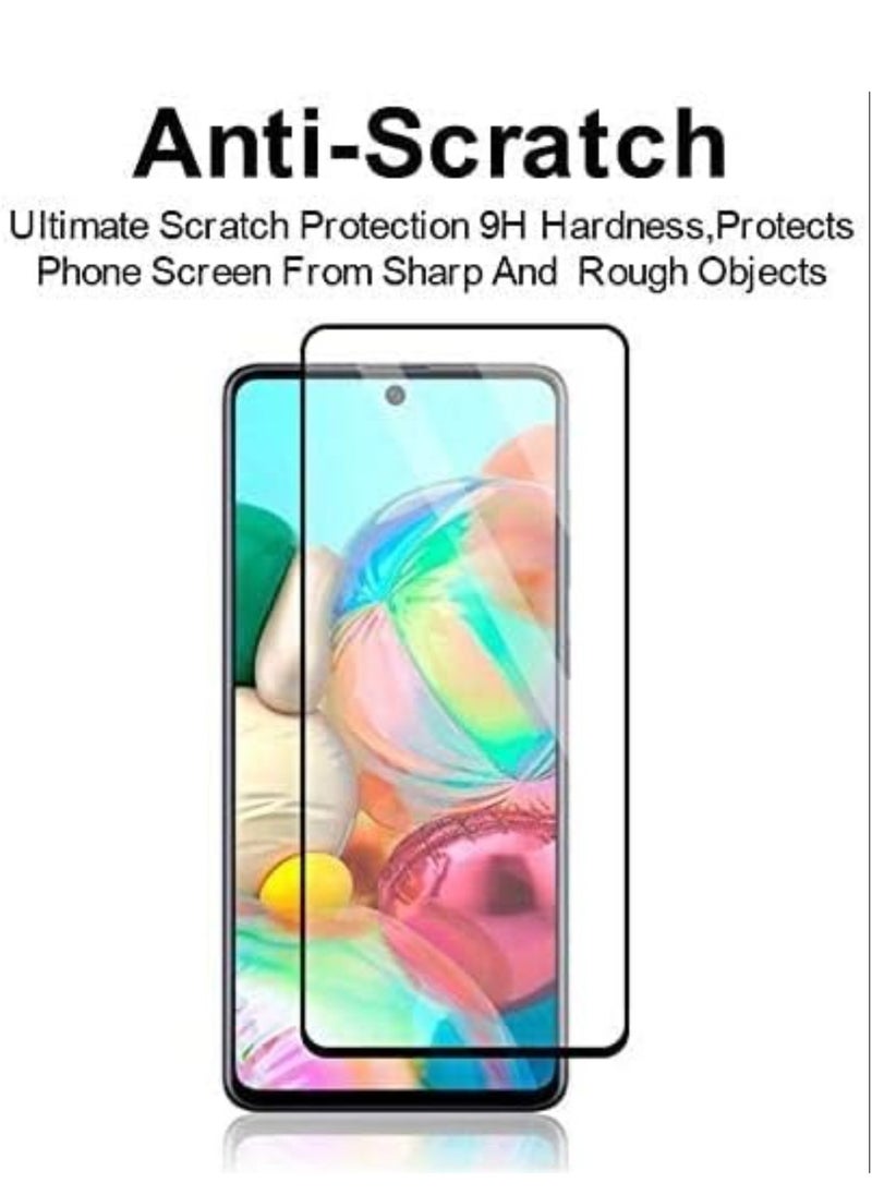 Raxoom Samsung Galaxy A53 5G / A52s / A52 / A51 / S20 FE / M31s Screen Protector Tempered Glass Full Glue Edge-to-Edge Protector - Image 4