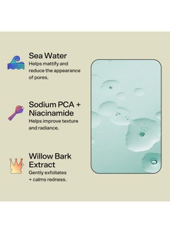 Bubble Bubble Skincare Break Even Balancing Face Toner - Gentle Exfoliating Toner & Pore Minimizer for Normal to Oily Skin Types - Skin Care Formulated with Green Tea Extract and Niacinamide (100ml)  - Image 4
