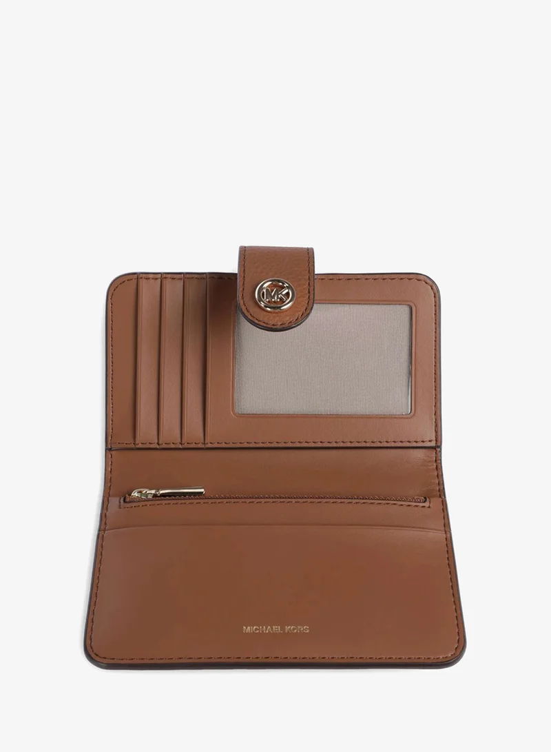 Michael Kors  Mk Pop Charm Medium Tab Trifold Wallet for Women | Best Price UAE