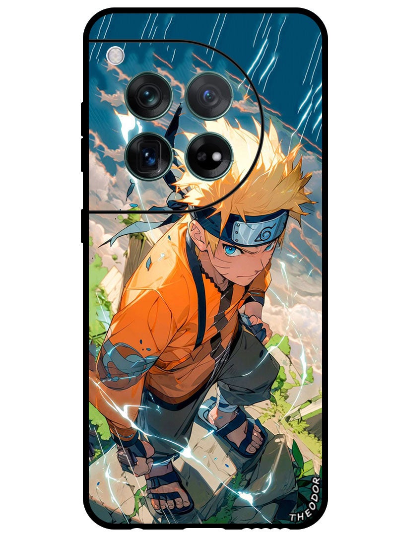 Theodor غطاء واقي مضاد للخدش ومقاوم للصدمات لهاتف OnePlus 12 أنمي ناروتو 1 - Image 1