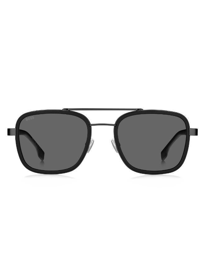 بوس نظارات شمسية رجالية للحماية من الأشعة فوق البنفسجية بوس  أسود  - مقاس العدسة:  مم - Image 3