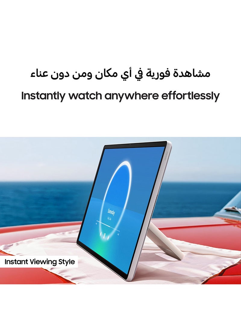 Samsung 27 Inch LSM7F The MovingStyle 4K QHD 120 Hz Portable Smart Touch Screen, HDR 10+, Dolby Atmos, Smart TV Apps, Built-in Battery, Detachable & Rollable Stand, UA27LSM7FAXXZN (2026 - UAE Version) UA27LSM7FAXXZN black - Image 5