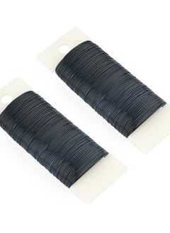 Generic 2 Rolls of 38M Black Floral Wire 0.7mm for Flower Arrangements Crafts and DIY Projects  - Image 1