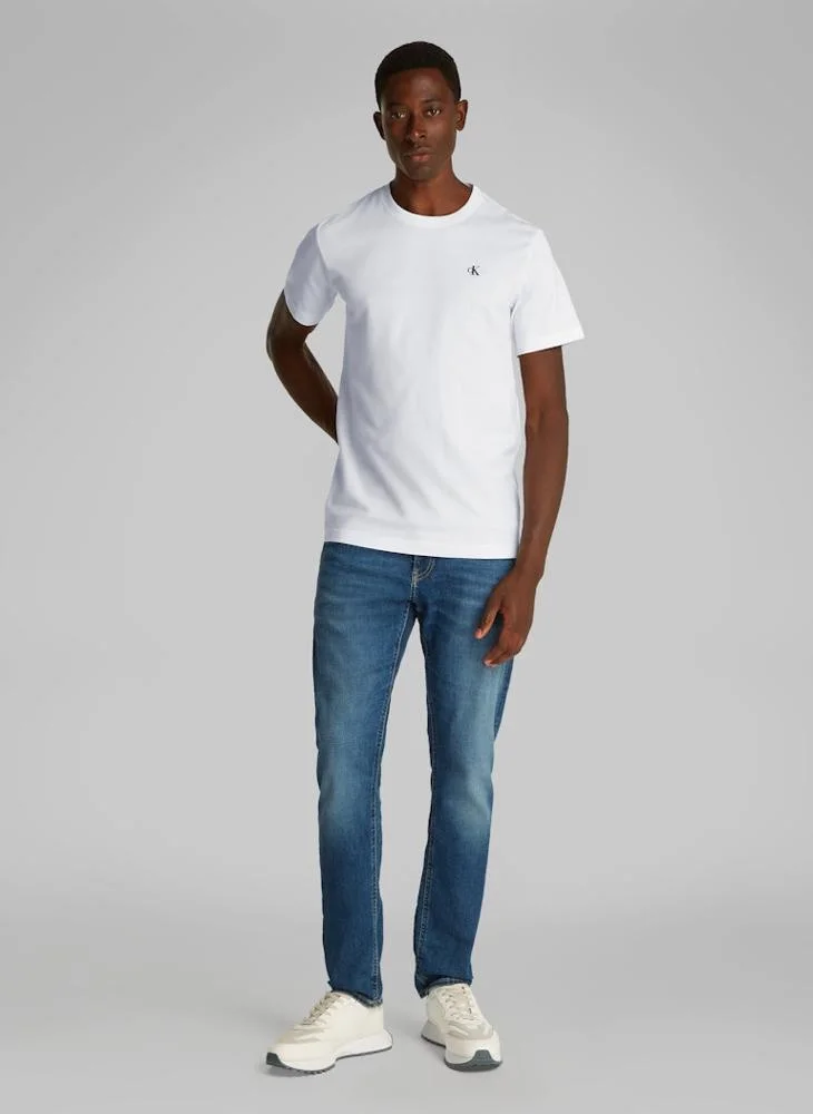 كالفن كلاين جينز Logo Crew Neck T-Shirt