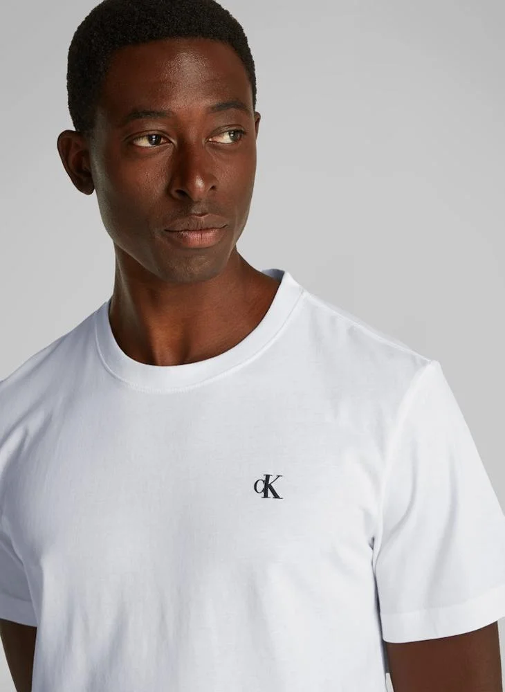 كالفن كلاين جينز Logo Crew Neck T-Shirt