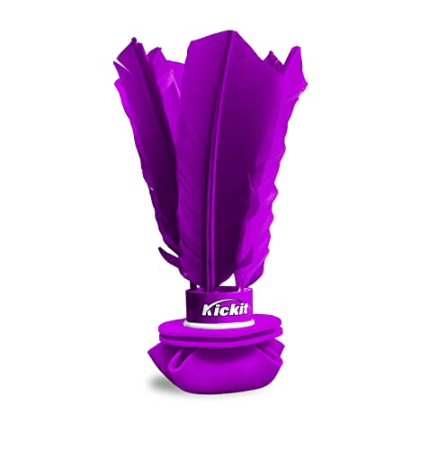 Kickit The Original Birdie Soccer Trainer Play Outdoors Indoors or Backyard Beach or Tailgate All Ages Fun Travel Friendly Purple - Image 1