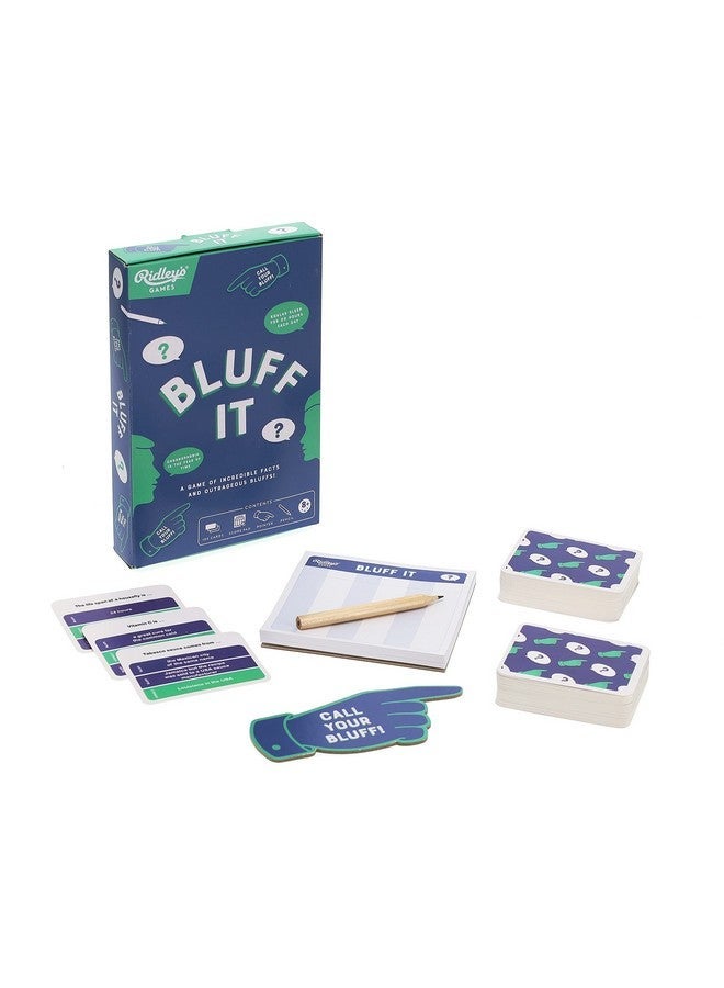 Ridley's Games Room Bluff It Trivia Game Card Game - Image 1