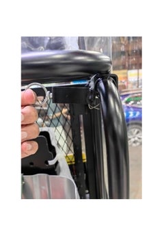 Generic Foldable basket with a free bag for SUVs, single pole that mounts on the trailer Land Cruiser VETC Patrol all cars  - Image 3