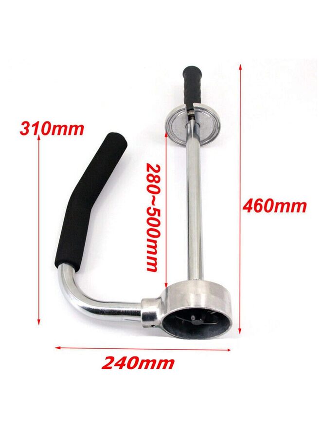 يُسلِّم موزع أغشية التمدد اليدوي - أداة تغليف يدوية قابلة للتعديل للتغليف الصناعي (أسود) - Image 2