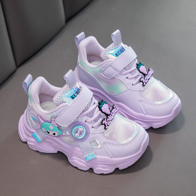 2025 Children'S Shoes Spring Girls' Sports Shoes Children'S Dad Shoes Korean Style Outdoor Casual Shoes Student Travel Shoes - Image 5