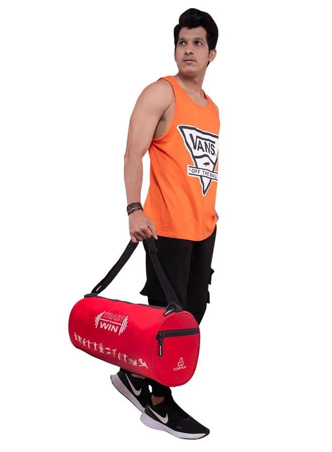 Cosmus Fitwell 23Litres Red Gym Bag - Image 5